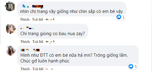 Mới sinh con gái hơn 7 tháng, Đàm Thu Trang đã bị nghi ngờ mang thai lần hai