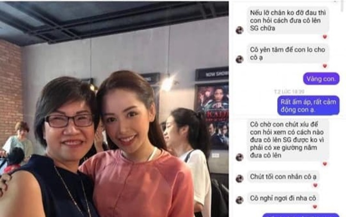 Fan lớn tuổi mắc bệnh xương khớp, Chi Pu lễ phép hỏi han, tận tình muốn hỗ trợ điều trị Ảnh 2