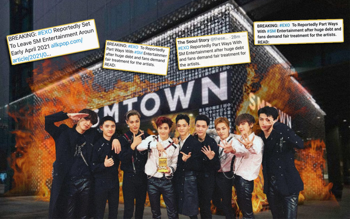 Đang yên đang lành bỗng tin EXO rời SM nổ ra ầm ầm, chuyện gì đã xảy ra? Ảnh 2