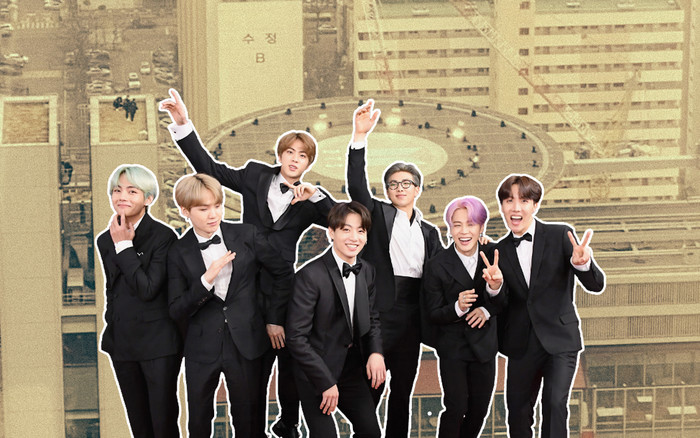 Rò rỉ hình ảnh phim trường sân khấu của BTS tại Grammy 2021: Knet vừa hào hứng vừa nơm nớp lo sợ Ảnh 2