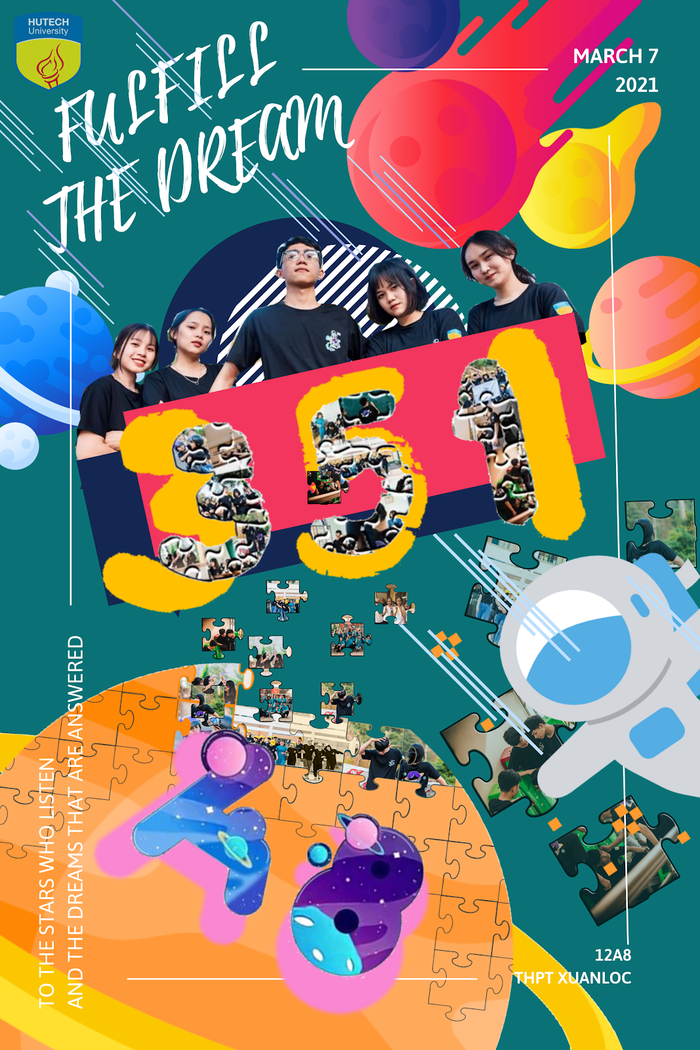 “351A8 - Ba năm một hành trình A8” để lại dấu ấn với Ban Giám khảo tại thử thách thiết kế poster trong 48 giờ.