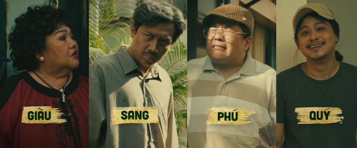 Cuộc sống của 4 anh em Giàu - Sang - Phú - Quý trong con hẻm lao động nhỏ đậm màu Việt Nam được khắc họa một cách chân thực