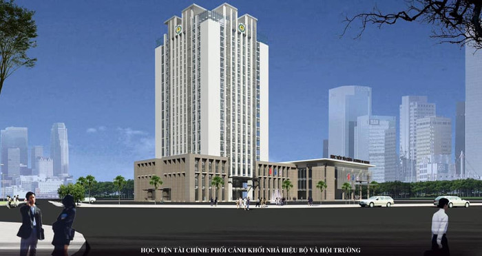 Khối nhà hiệu bộ và nhà trường