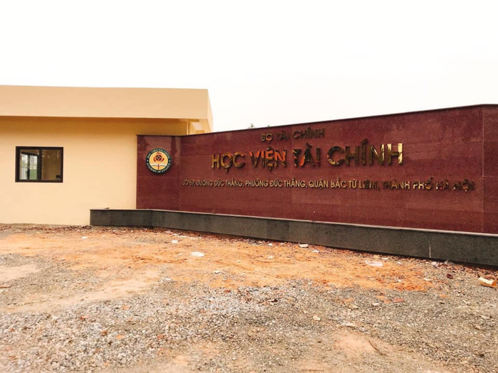 Dự án mở rộng Học viện Tài chính hiện vẫn đang trong giai đoạn hoàn thiện
