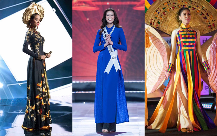 Những lần áo dài Việt Nam tung bay ở Miss Universe, Khánh Vân khiến fan kì vọng Ảnh 2