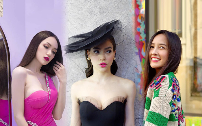 Màu son 'trời hành' đến Hà Hồ, Mai Phương Thúy, Hương Giang cũng 'sến' không đỡ nổi Ảnh 2