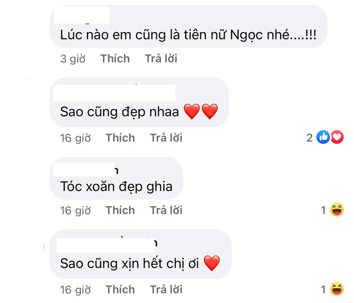 Nhiều người lên tiếng bênh vực Ninh Dương Lan Ngọc với kiểu tóc xoăn mới này