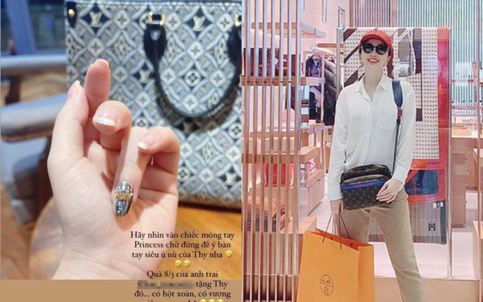 Mang kim cương là thường rồi, giờ Bảo Thy đính cả hột xoàn lên móng tay, không có gì ngoài điều kiện Ảnh 2