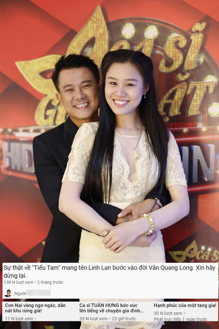 Một vài tựa đề video của 2 Youtuber mà Linh Lan cho là xúc phạm, chà đạp 2 mẹ con cô.