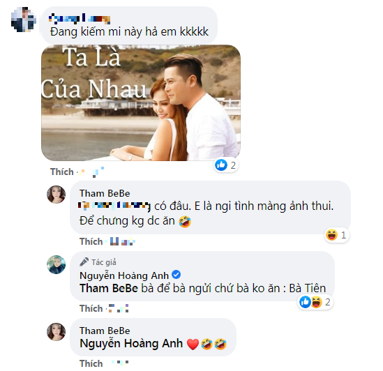 Hoàng Anh và Thắm Bebe khẳng định cả hai chỉ là 'người tình màn ảnh'