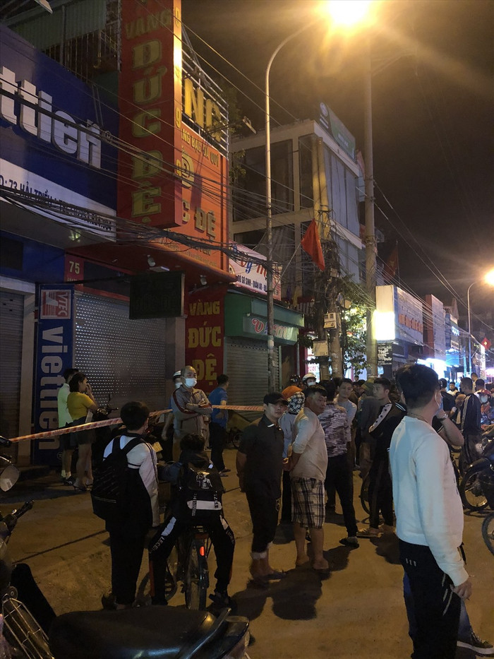 Hiện trường vụ việc. Ảnh: Lao Động