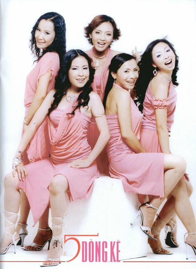 5 Dòng Kẻ cũng là nhóm nữ được đánh giá cao tại giai đoạn đó.