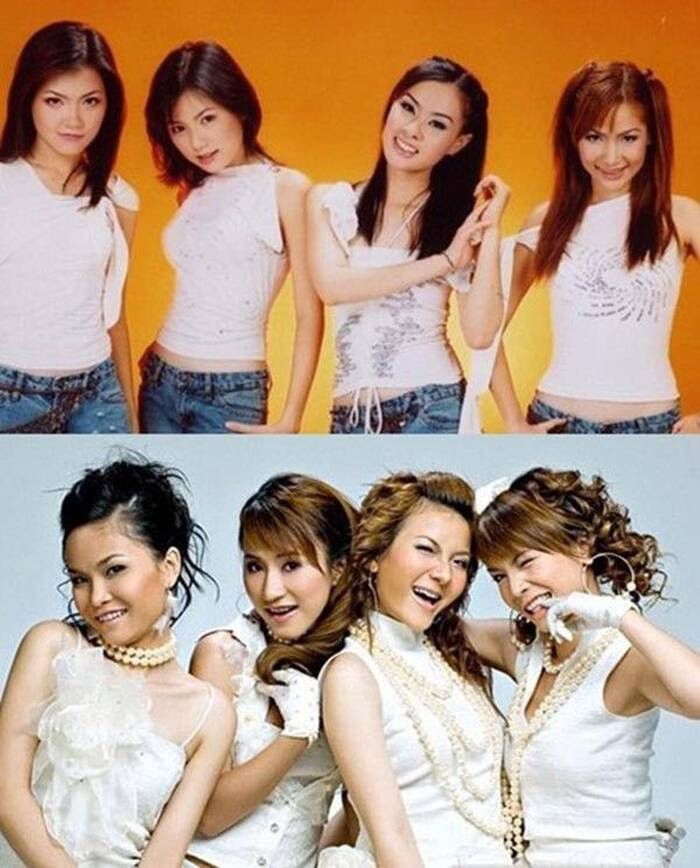 Mắt Ngọc và Mây Trắng là 2 nhóm nữ 'huyền thoại' của Vpop.