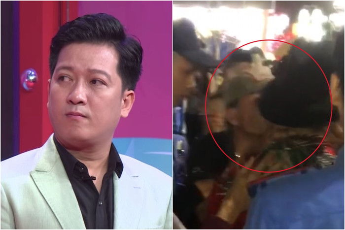 Phản ứng của Trường Giang khi bị fan nam cưỡng hôn bất chấp Ảnh 2