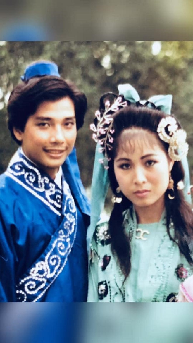 Hình ảnh thời trẻ của đạo diễn - diễn viên Lê Tuấn Anh và NSND Hồng Vân