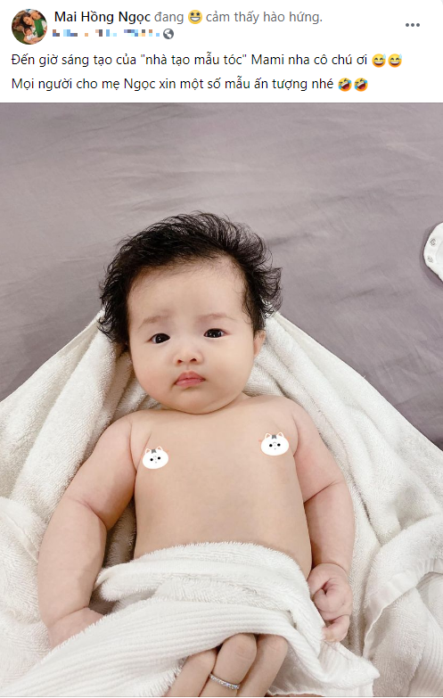 Từ ngày có con gái, Đông Nhi chuyển hẳn sang làm nghề tạo mẫu tóc