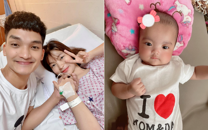 Mạc Văn Khoa khoe ảnh con gái bụ bẫm hơn so với lúc mới sinh khiến dân tình thích thú Ảnh 2