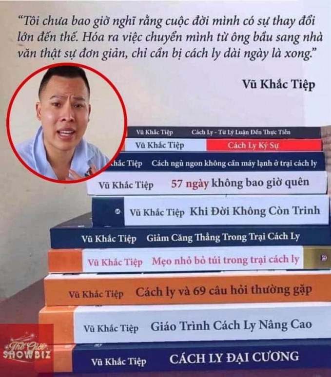 Vũ Khắc Tiệp được CĐM đặt cho một biệt danh hết sức thân thiện là “Đại sứ cách ly”.