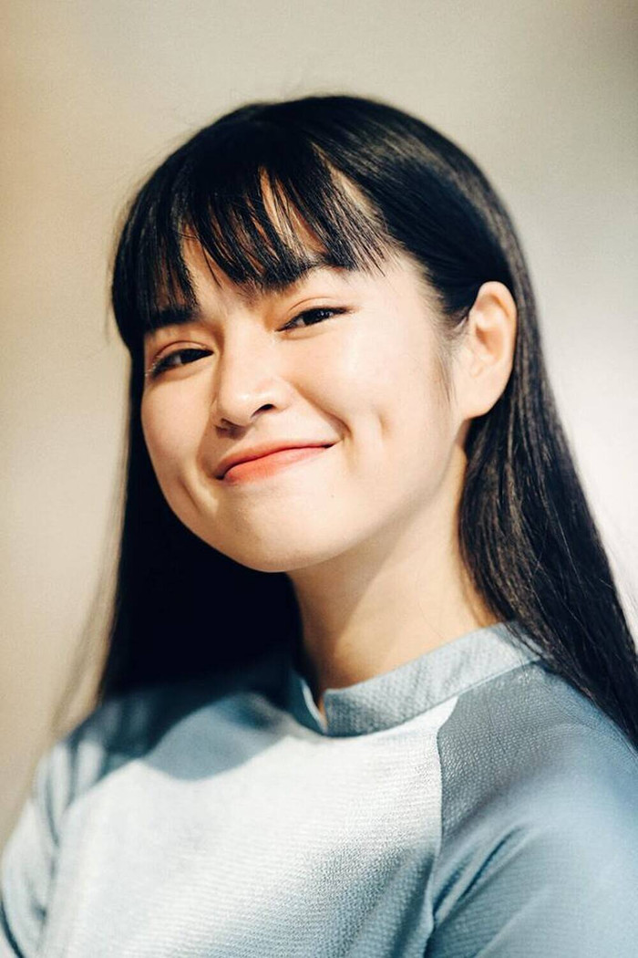 Khánh Vân ngày càng xinh đẹp hơn