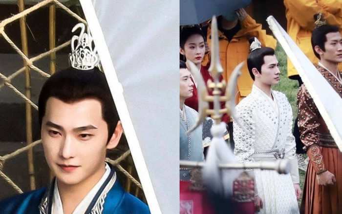 Dương Dương búi tóc đẹp không góc chết trên phim trường 'Thả thí thiên hạ' Ảnh 2