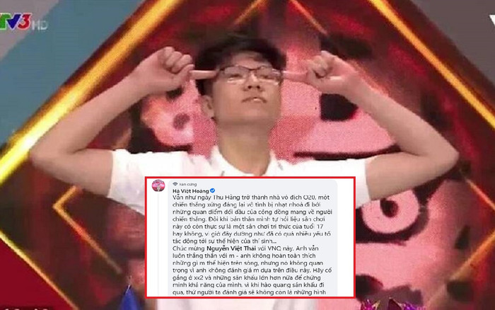 Cựu thí sinh Olympia lên tiếng bênh vực đàn em trước loạt chỉ trích vì hành động ăn mừng phấn khích Ảnh 2