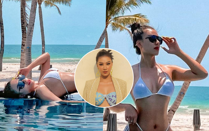 Á hậu Kim Duyên siết body nóng bỏng chuẩn bị cho Miss Universe 2021 Ảnh 2