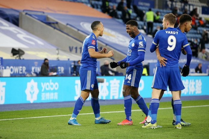 Leicester sẽ gặp Southampton ở bán kết FA Cup mùa này.