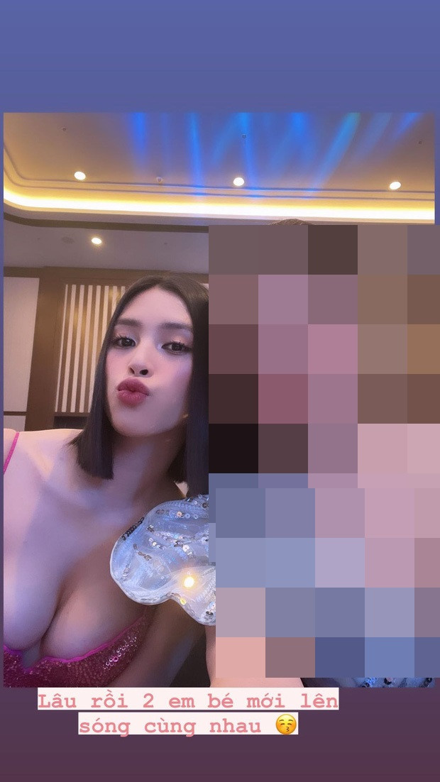 Vừa qua, Tiểu Vy tiếp tục khiến dân tình 'chảy máu mũi' với một bức ảnh quá sức nóng bỏng. 