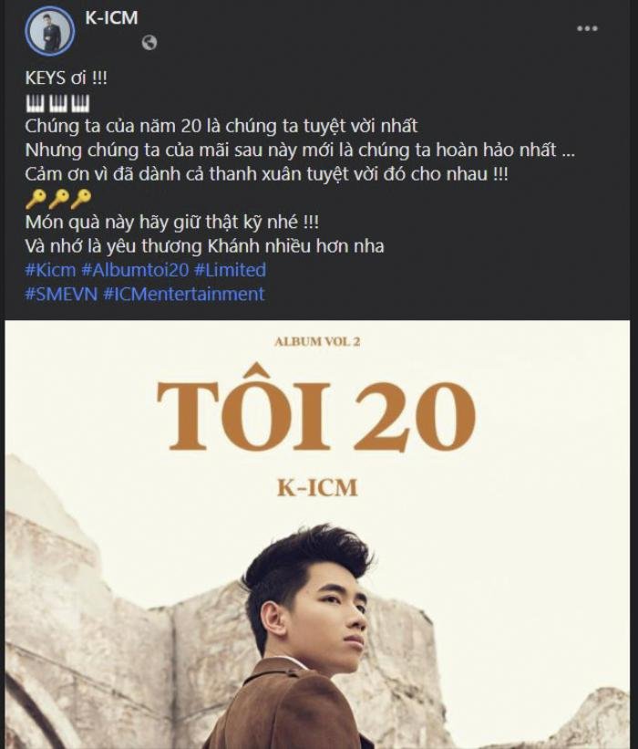 K-ICM tung album 'Tôi 20' phiên bản đặc biệt nhưng cư dân mạng chỉ lo 'cà khịa' điều này Ảnh 3