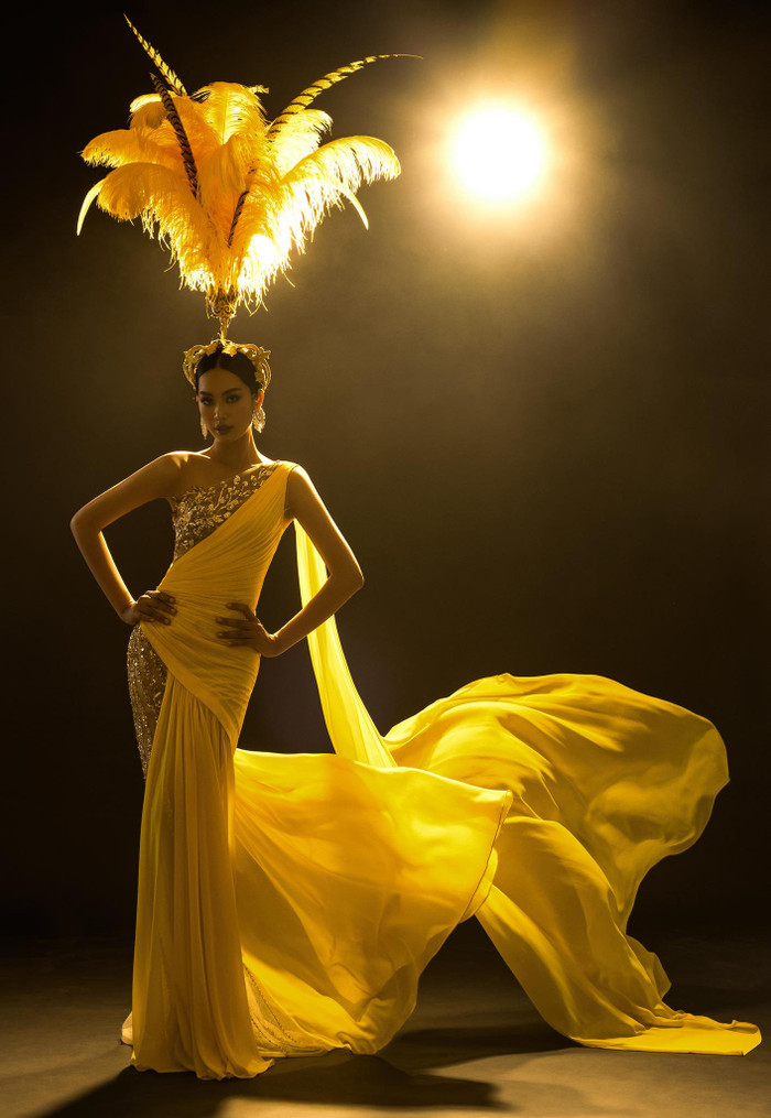 Đầm chiffon tạc nên vẻ đẹp nữ thần 