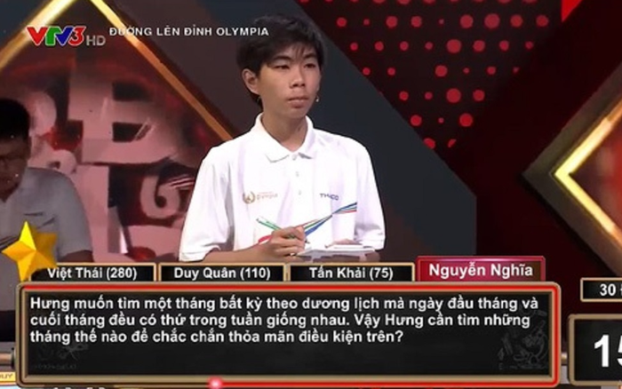Câu hỏi về ngày tháng trong Đường lên đỉnh Olympia tưởng dễ nhưng hóa ra lại khó vô cùng Ảnh 2