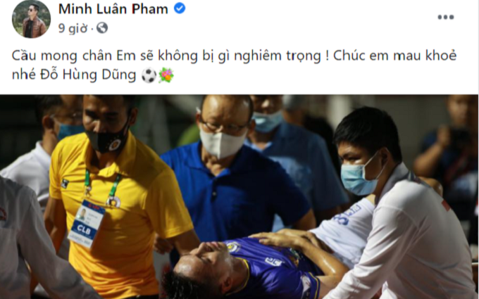 Loạt sao Việt lo lắng trước chấn thương nghiêm trọng của Hùng Dũng Ảnh 2