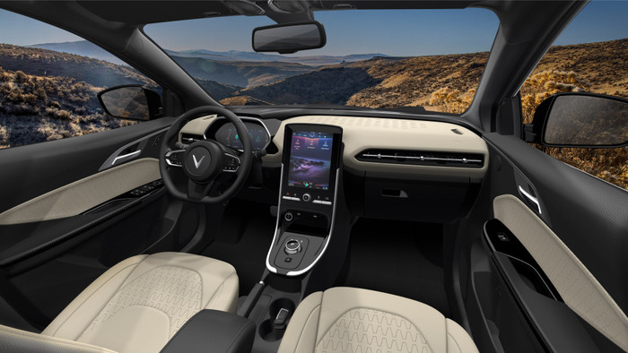 VinFast mở bán ôtô điện đầu tiên, sạc đầy pin đi được 300km Ảnh 4