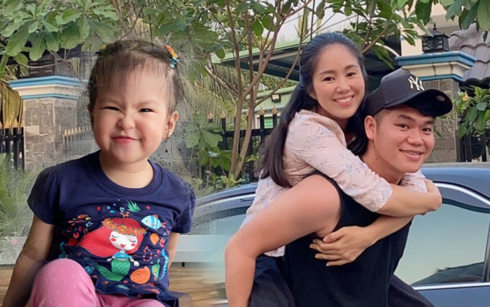 Lê Phương 'mượn' con gái để bày tỏ nỗi nhớ chồng khiến fan cũng lịm tim theo Ảnh 2