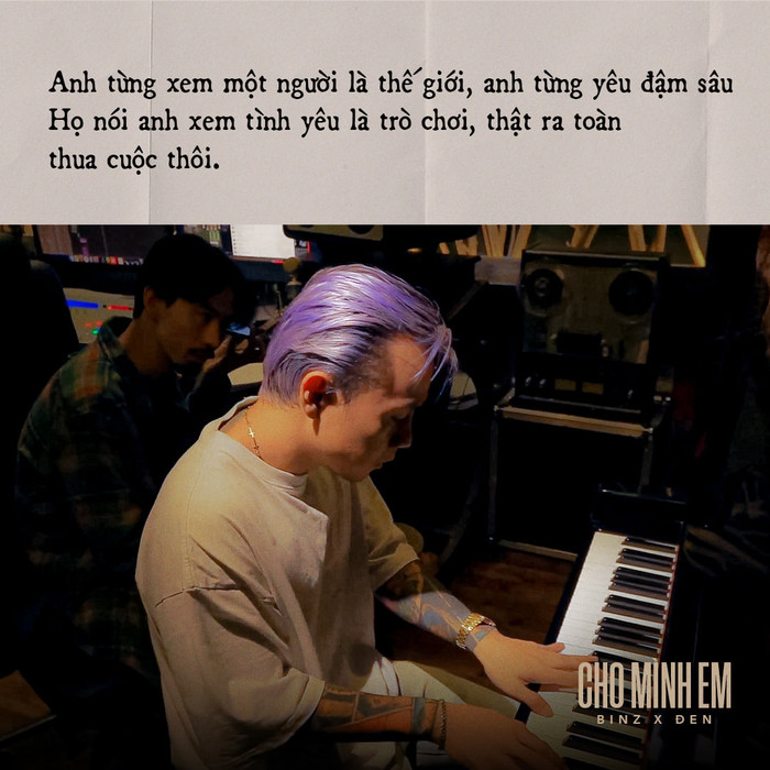 Tuyển tập những câu nói 'so deep', thính bay phập phồng của Binz và Đen Vâu Ảnh 6