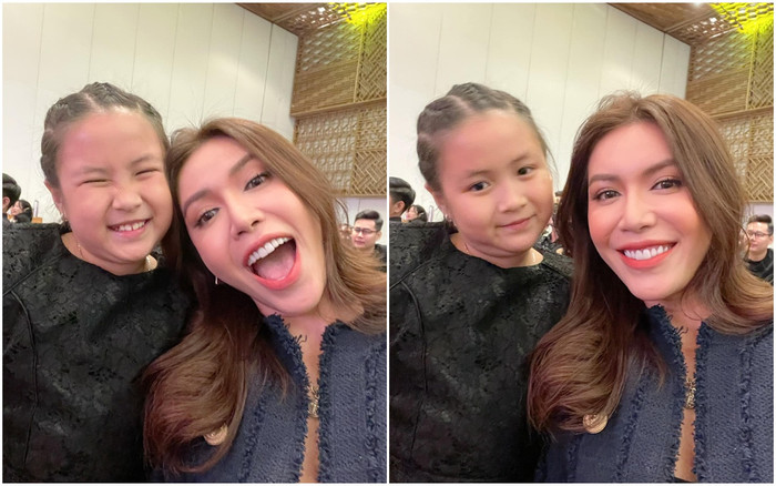 Minh Tú hội ngộ “con gái” Bù Tọt hậu bỏ con trong lễ ăn mừng trăm tỷ của 'bố Sang' Ảnh 2