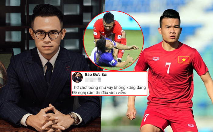 MC Đức Bảo bức xúc đề nghị cấm Hoàng Thịnh vĩnh viễn: 'Thứ chơi bóng như vậy không đáng làm cầu thủ' Ảnh 2