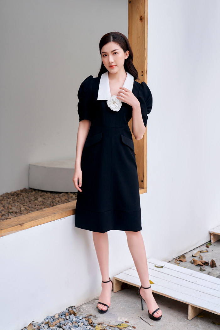 &nbsp;Nữ diễn viên Lương Thanh khoác trên mình những thiết kế lấy tông chủ đạo trắng/đen trong bộ ảnh thời trang mới nhất