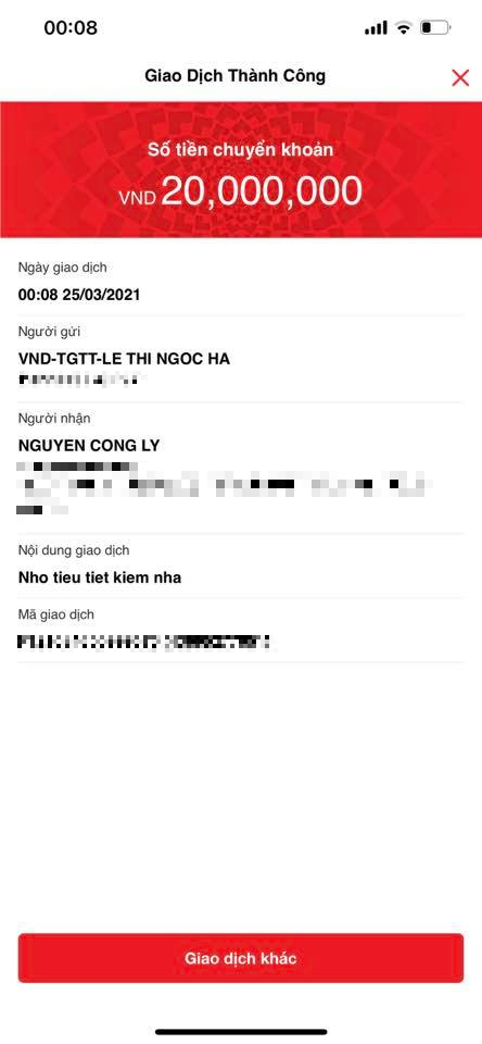 Ngọc Hà cũng không quên dặn dò chồng 'nhớ tiêu tiết kiệm nha'