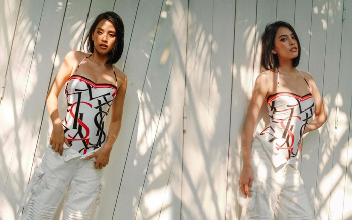 Hoa hậu Tiểu Vy khoe đường cong tỷ lệ vàng với loạt trang phục mặc đi biển Ảnh 2