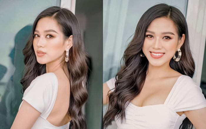 Đỗ Thị Hà khoe layout makeup xinh tươi nhưng dân tình lại bị hút hồn bởi vòng 1 nảy nở quyến rũ Ảnh 2