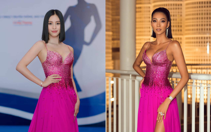 Đụng váy o ép vòng 1: Tiểu Vy quyến rũ e ấp, Hoàng Thùy ngồn ngộn đến nghẹt thở Ảnh 2