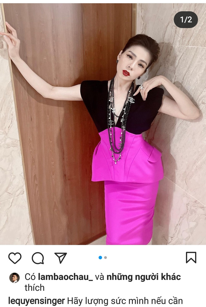 Báo lịch diễn cũng chống cằm 'so deep', Lệ Quyên mê giơ tay khéo khoe nhẫn kim cương bạc tỷ Ảnh 3