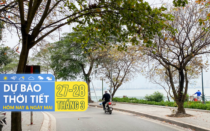 Dự báo thời tiết hôm nay và ngày mai 28/3: Miền Bắc chuẩn bị đón nắng nóng, miền Nam có mưa dông Ảnh 2