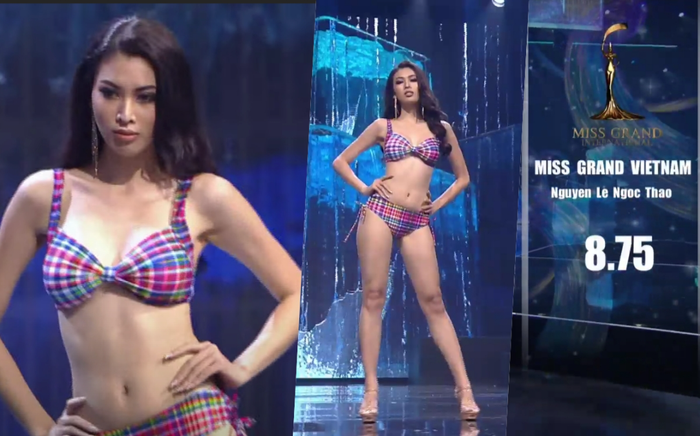 Ngọc Thảo bùng nổ đêm chung kết Miss Grand với phần thi bikini, tự tin đọ dáng với dàn đối thủ xịn xò Ảnh 2