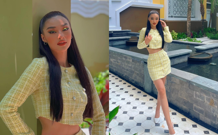 Á hậu Kiều Loan diện style thanh lịch vẫn quyến rũ cực độ, fan choáng khi biết danh tính người chụp ảnh Ảnh 2