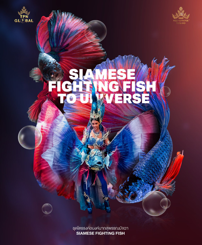 Trang phục dân tộc của Hoa hậu Hoàn vũ Thái Lan.