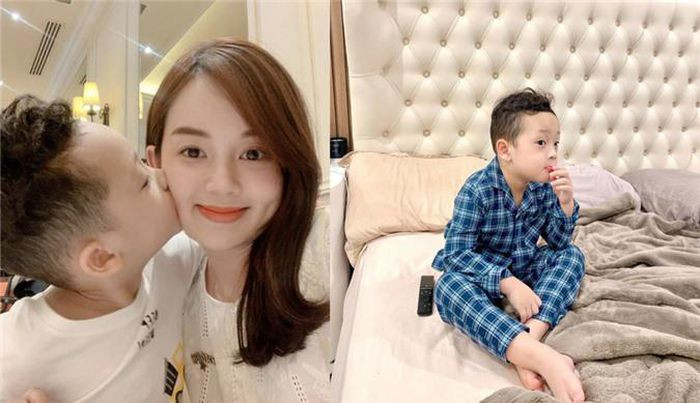 Phản ứng hài hước của Ly Kute khi con trai bày cách làm giàu cực dễ Ảnh 5