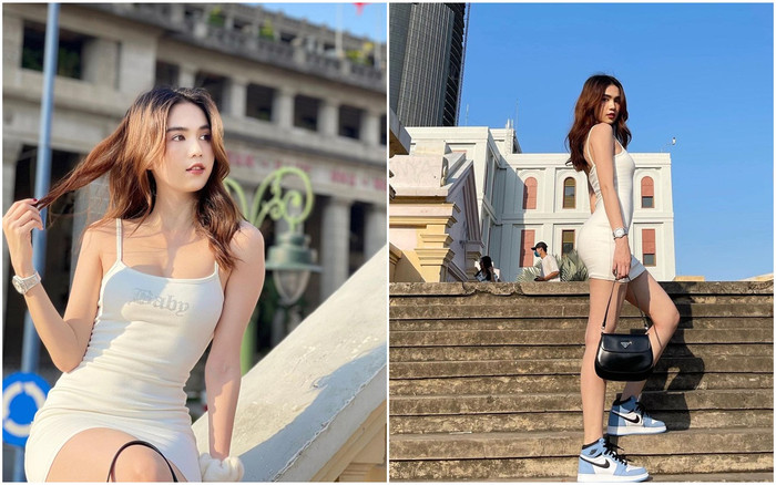 Ngọc Trinh năng động, cá tính nhưng không kém phần quyến rũ với đầm ôm body Ảnh 2