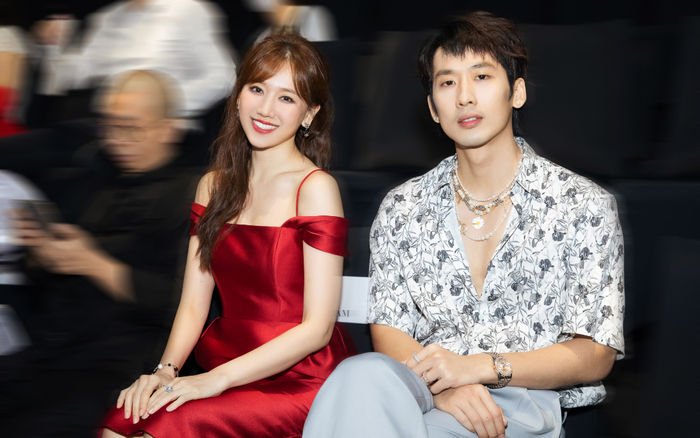 Vắng Trấn Thành, Hari Won ăn diện gợi cảm, được Tuấn Trần chăm sóc từng tí một Ảnh 2